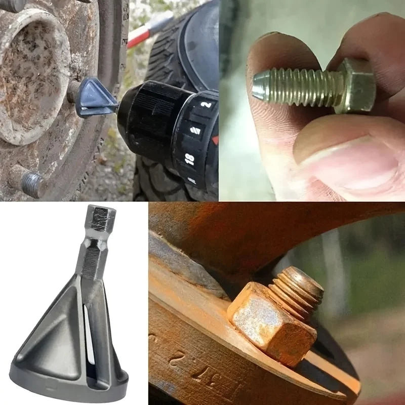 Chamfering Tool - Metal Deburring Chuck Drill Attachment