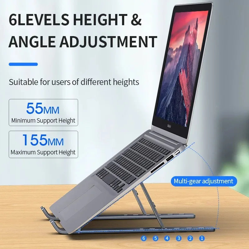 Soporte para portátil de aluminio de primera calidad - Grado profesional