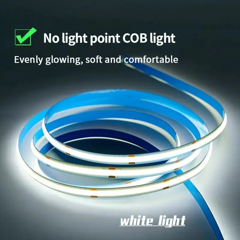COB LED Strip Touch Dimmer - 5V USB Flexible Light Tape