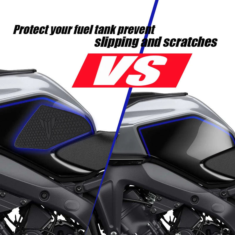 Motorcycle Tank Pad Sticker - Non-Slip Waterproof Side Fuel Tank