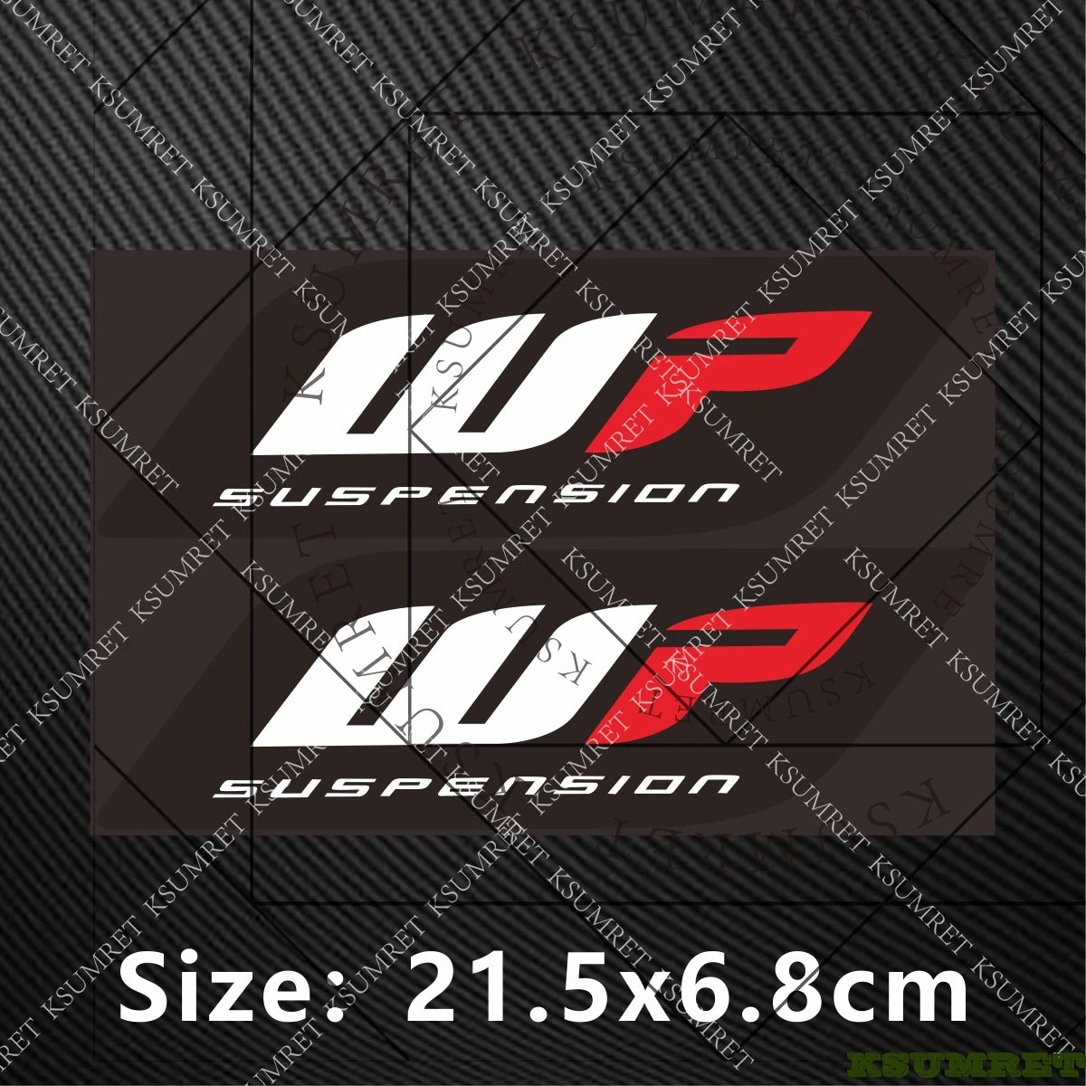 Motorcycle Fork Suspension Sticker - Reflective Motocross Decals