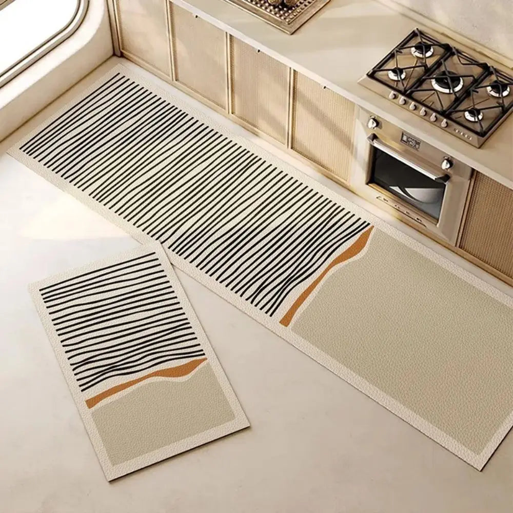 Nordic Kitchen Carpet - Washable Absorbent Bathroom Mat