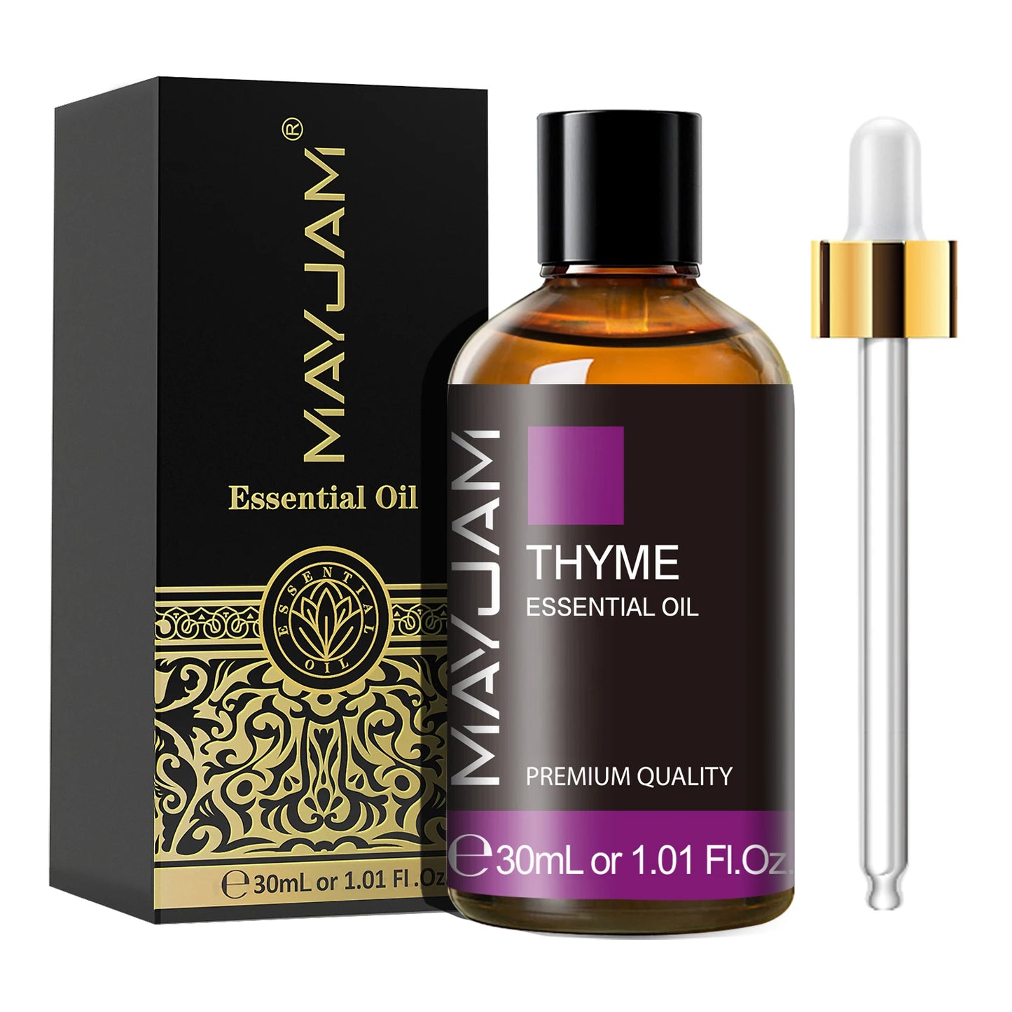 30ML Aromatherapy Essential Oil Set - Lavender, Vanilla, Jasmine & More