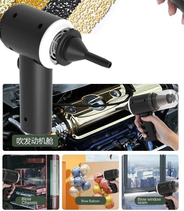 Car Vacuum Cleaner Portable - Household Pump Handheld