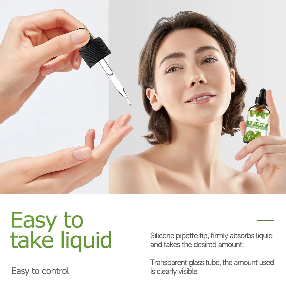 Peppermint Essential Oil - Hydrating Facial & Body Care Oil
