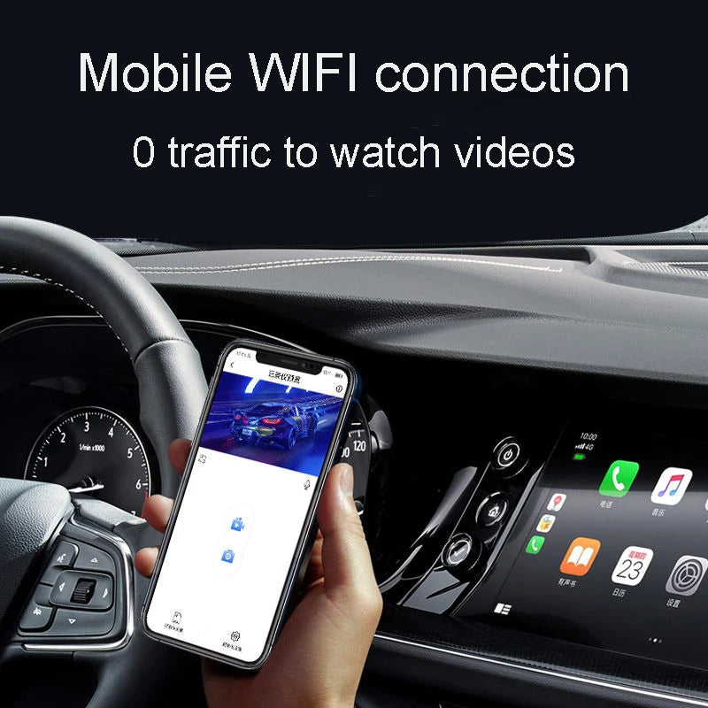4K HD Hidden Dash Cam - Night Vision - 24/7 Monitor