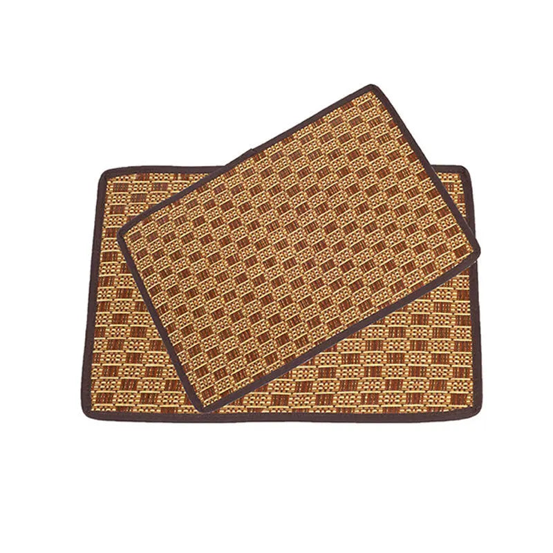 Natural Linen Pet Cooling Mat - Breathable & Eco-Friendly