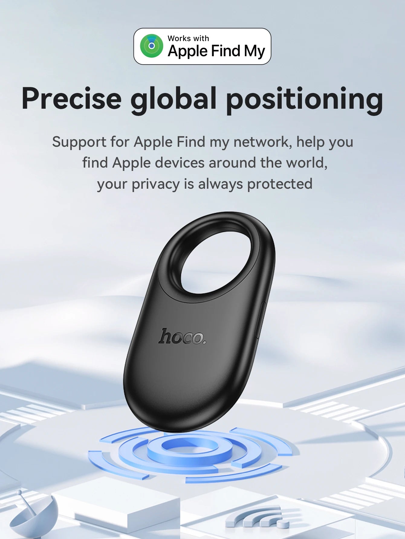 Smart GPS Tracker - Anti-Lost Device for Pets, Keys & Kids