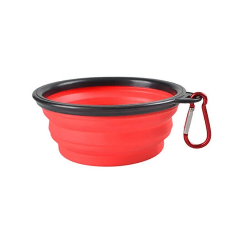 Gamelle pliable et portable pour animaux de compagnie - Gamelle de voyage en silicone pour nourriture et eau