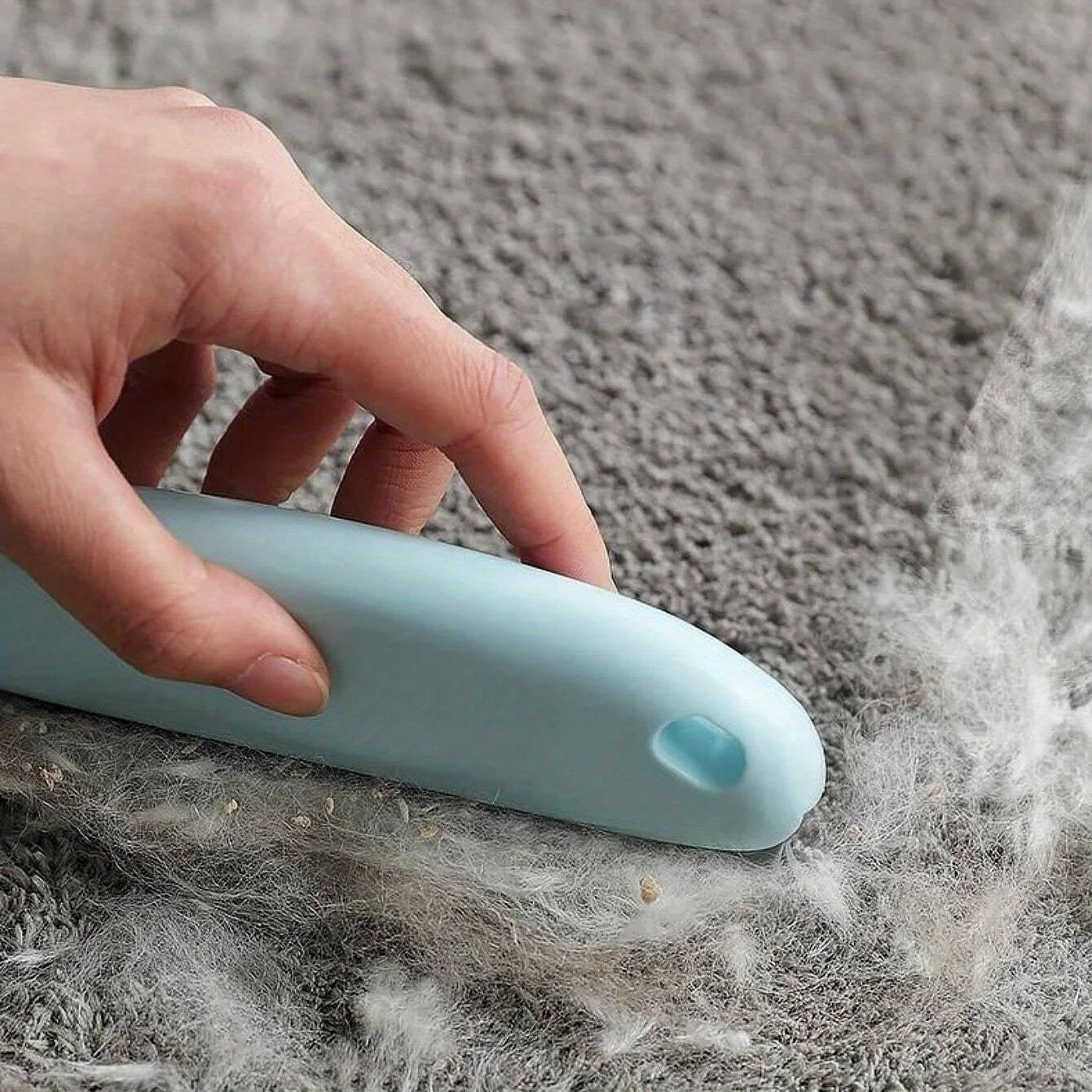Brosse pour enlever les poils d'animaux
