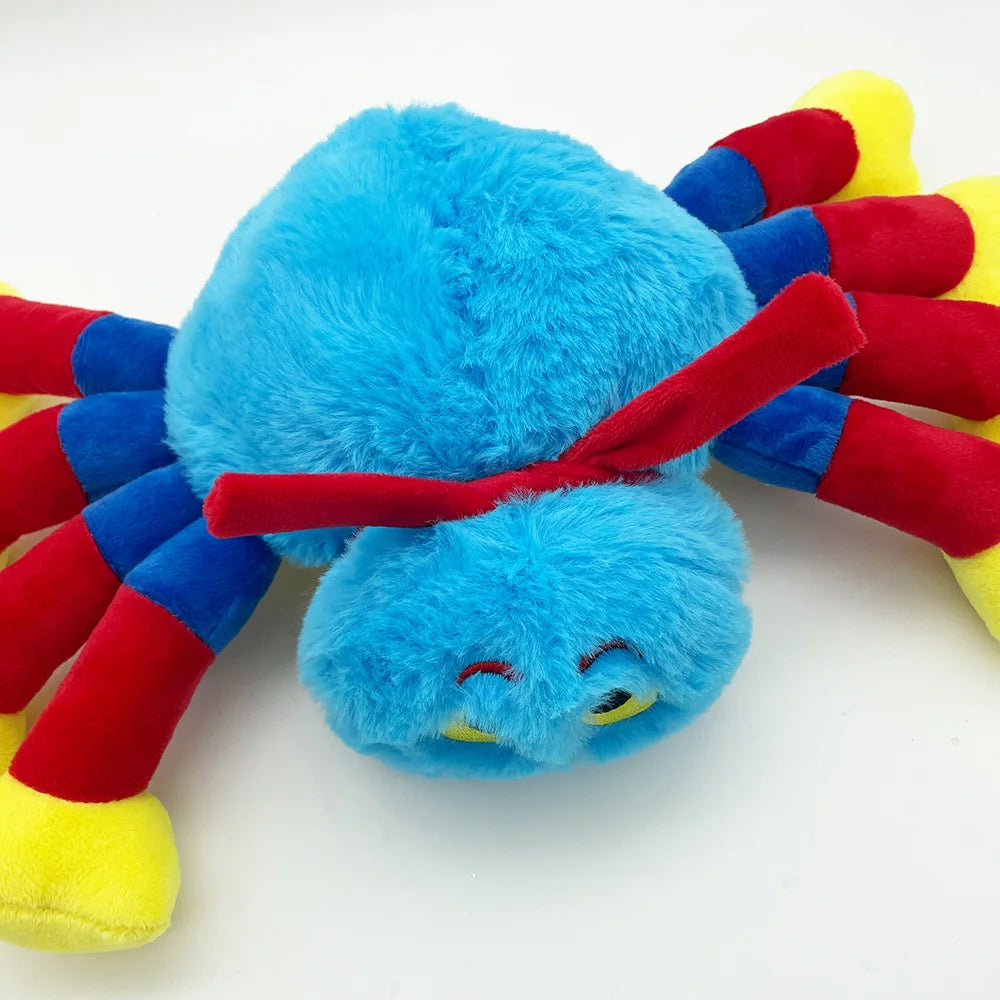 Halloween Spider Plush Toy - Soft Stuffed Blue Anime Doll