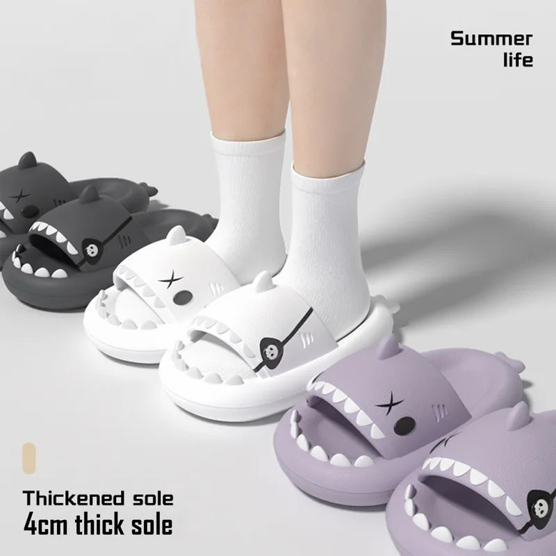 Summer Shark Slippers - Comfortable and Stylish Footwear