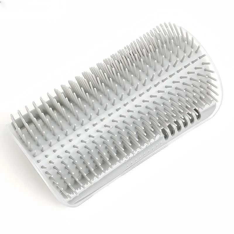 Cat Groomer Post Corner Brush