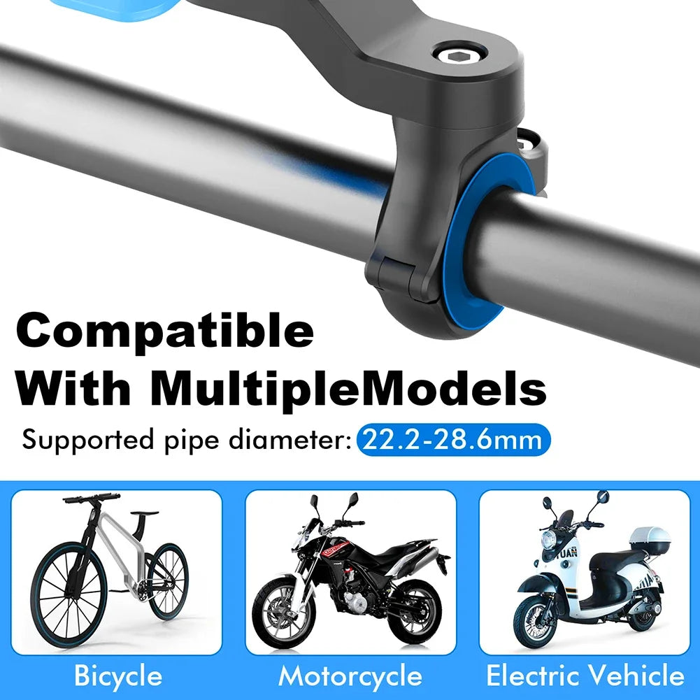 Motorcycle Bike Phone Holder - 360° Rotatable Navigation Stand