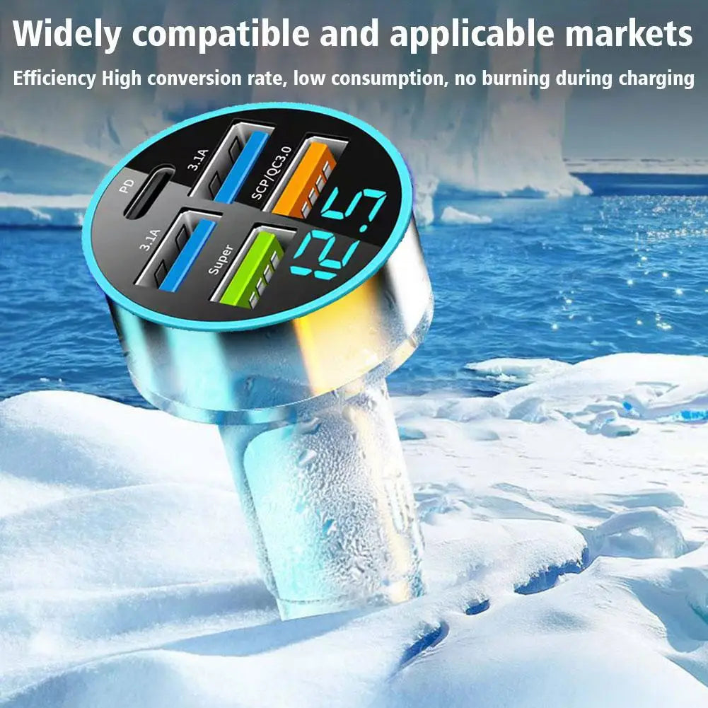 250W PD Car Charger