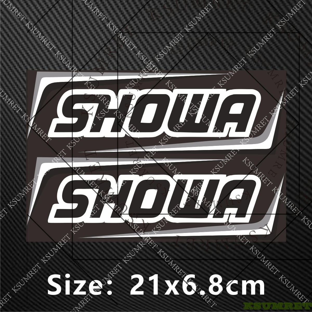 Motorcycle Fork Suspension Sticker - Reflective Motocross Decals