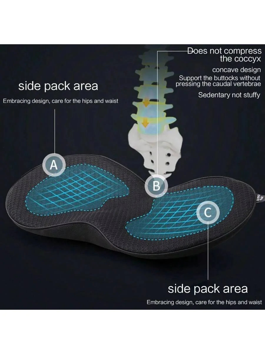 Coussin de siège auto en mousse à mémoire de forme - Augmentation de la hauteur
