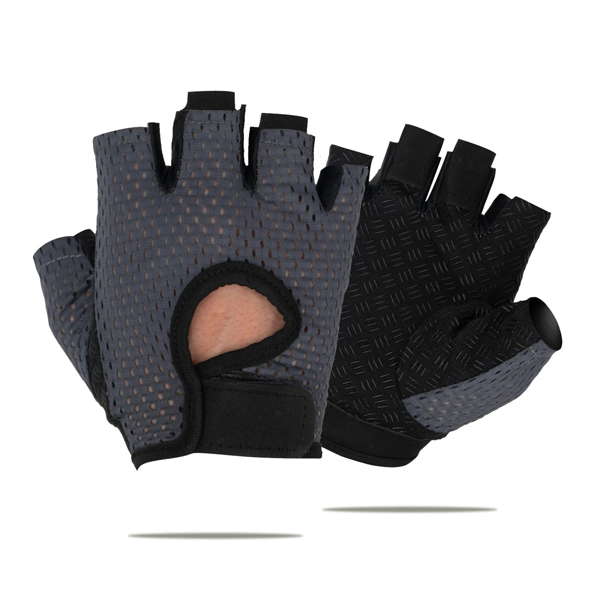 Gym Fitness Gloves For Women - Breathable Half Finger Anti-Slip Gloves