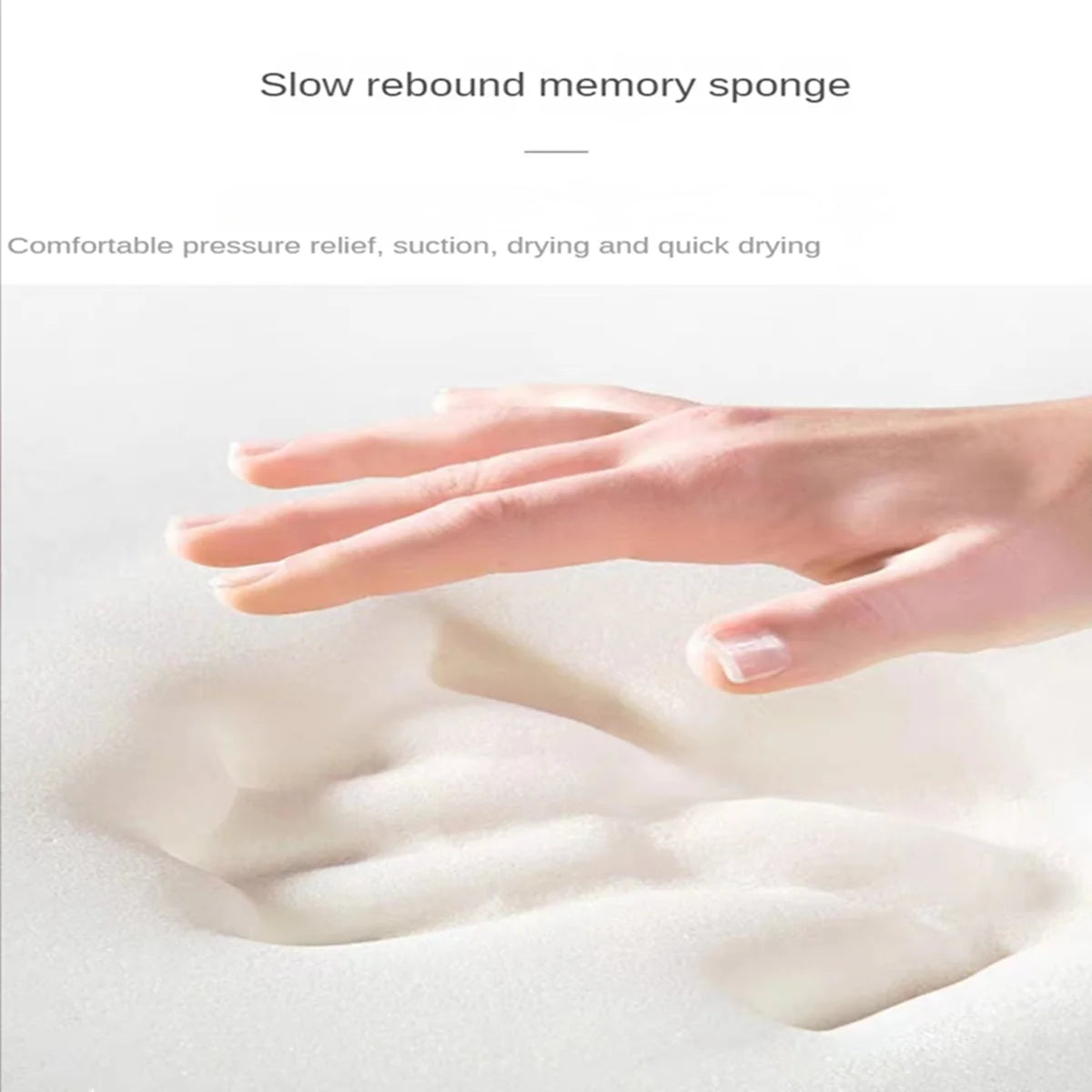 Large Bathroom Floor Mat - Water Absorbent Anti-Slip Carpet