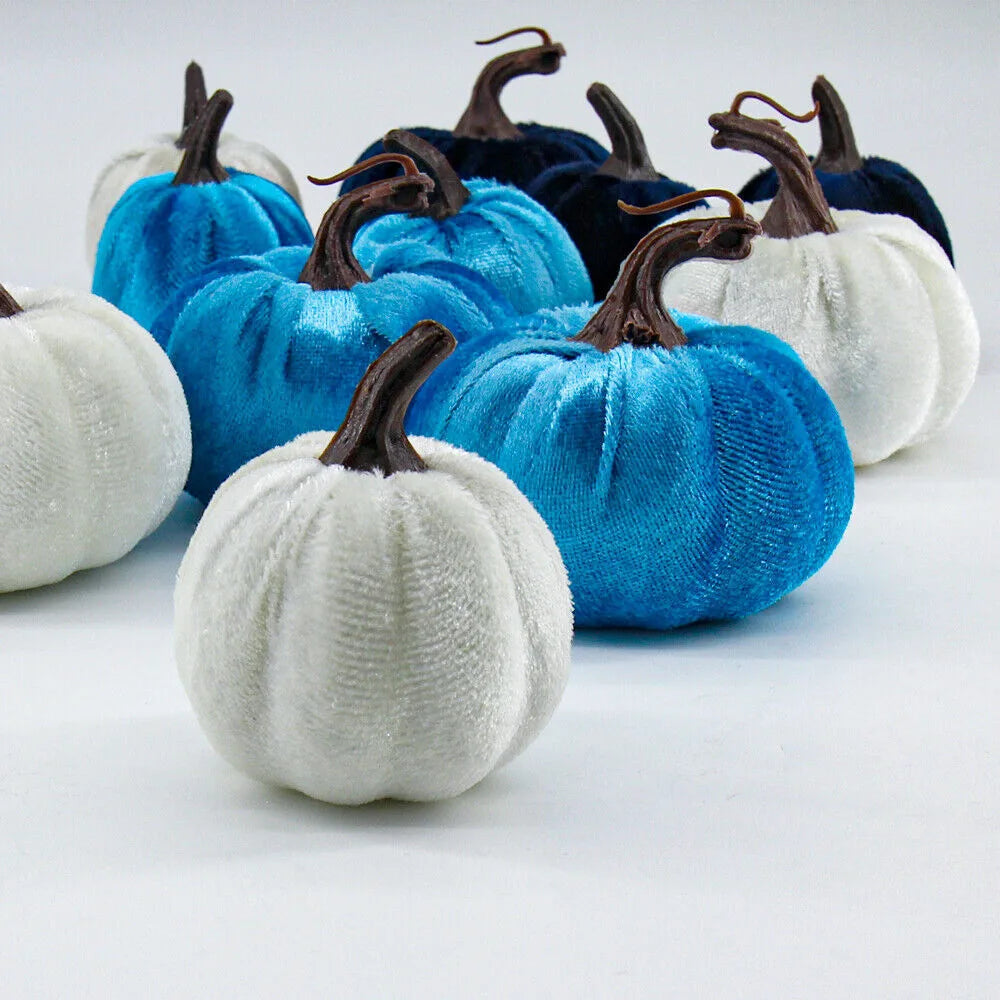 Fake Foam Pumpkin Decorations - Assorted Fall Autumn Decor