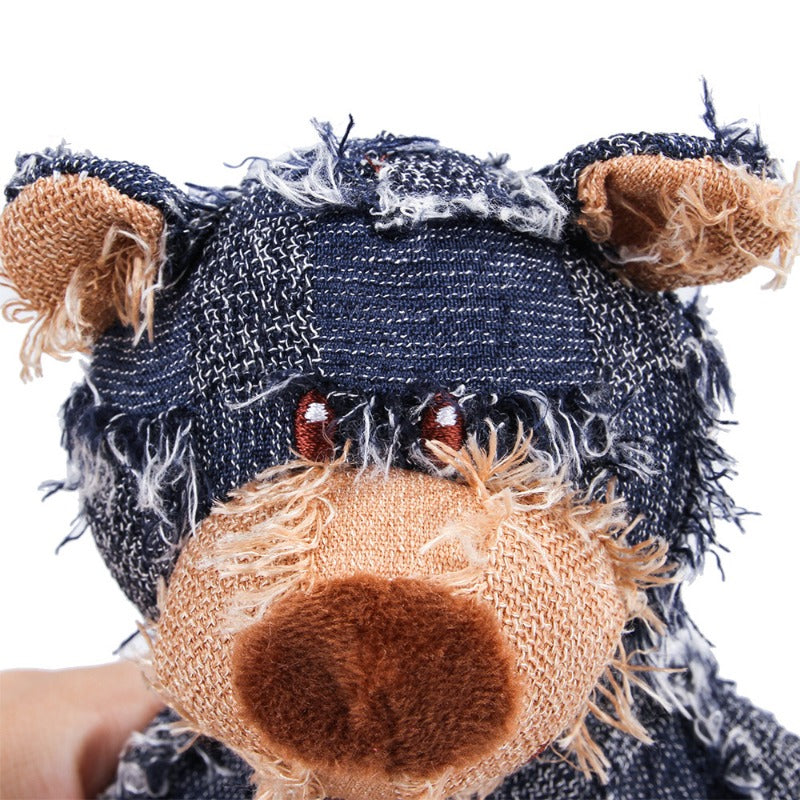 Jouet sonore en peluche pour chien - Jouet interactif en peluche pour chien