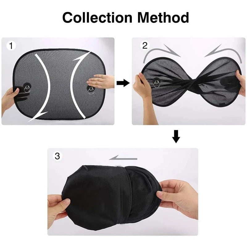 Universal Car Sunshade - Block UV Rays, Reduce Glare
