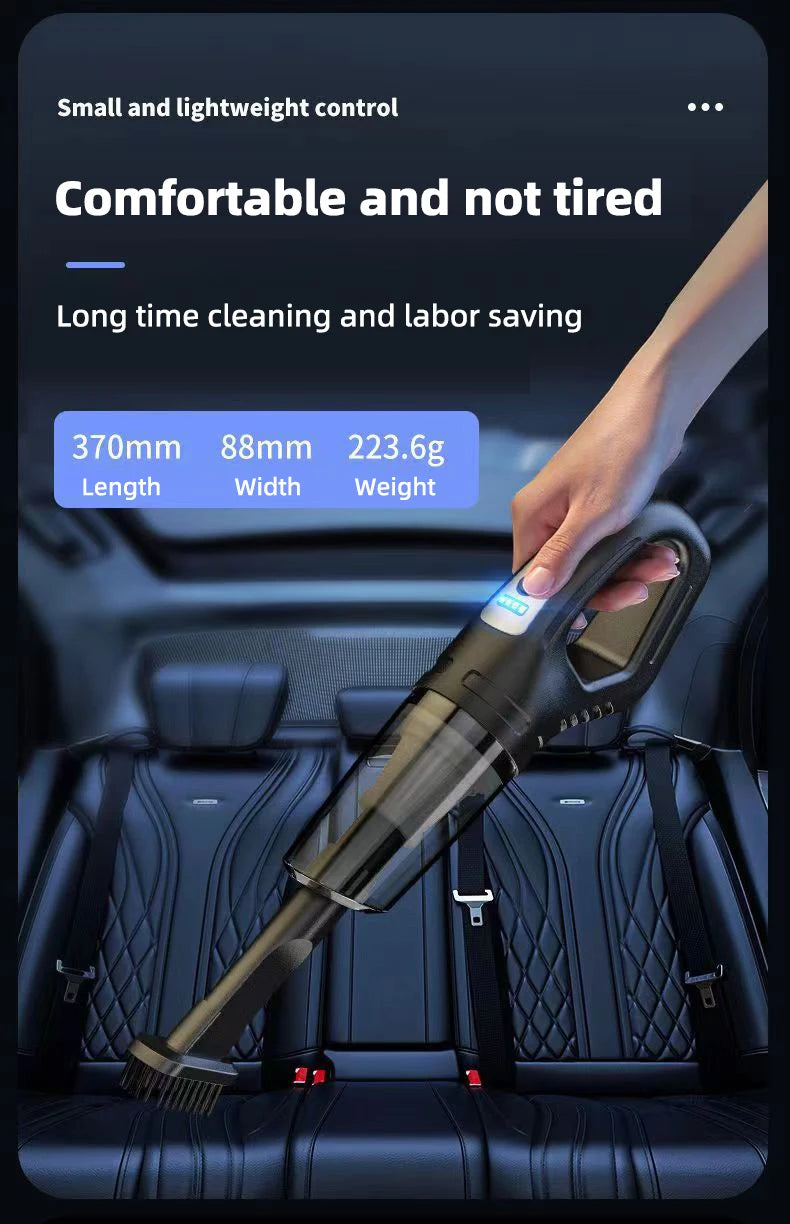 Car Multipurpose Vacuum Cleaner - Rechargeable Handheld