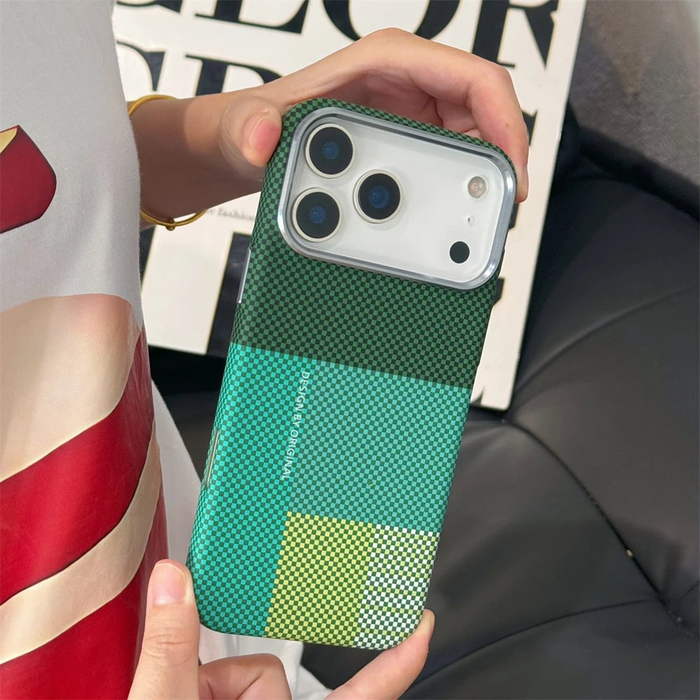 Carbon Fiber iPhone Case - Magnetic Wireless Charging Compatible