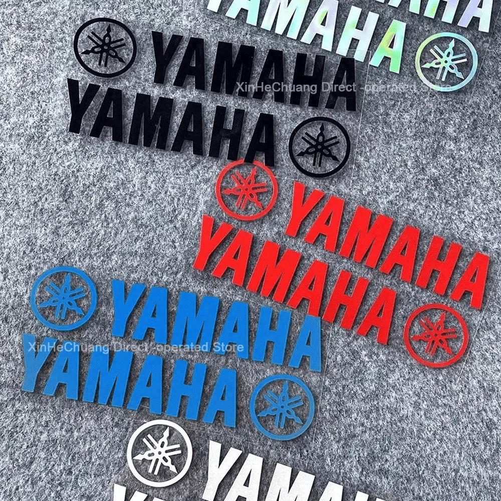 Motorcycle Reflective Laser Letter Stickers - Body Decoration Decals