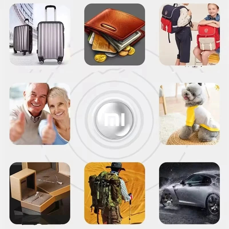 Xiaomi Smart GPS Tracker - Mini Bluetooth Locator for Pets & Keys