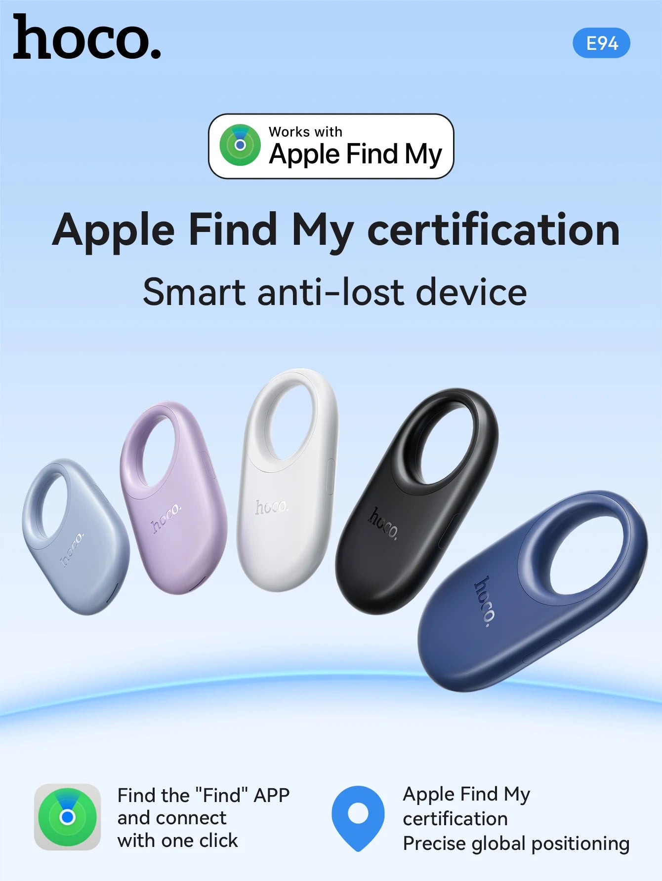 Smart GPS Tracker - Anti-Lost Device for Pets, Keys & Kids