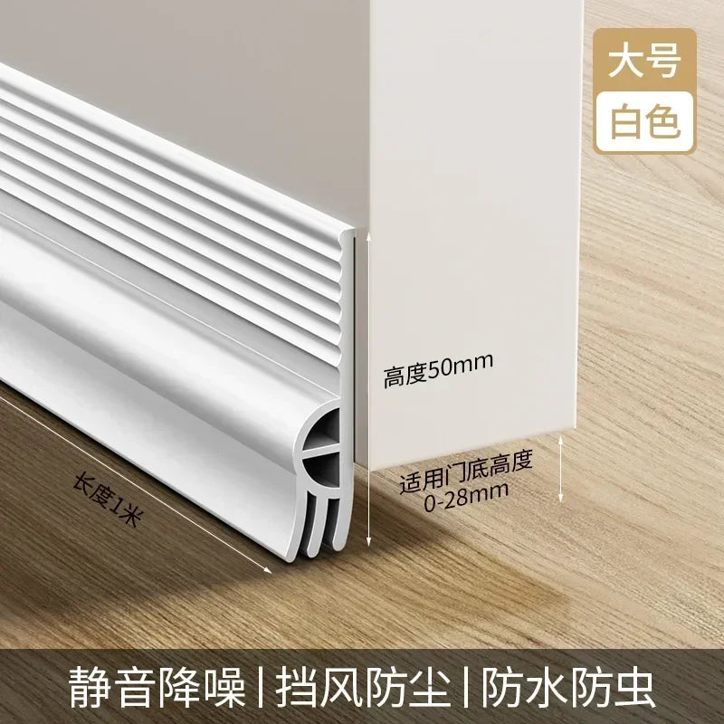 Door Bottom Sealing Strip - Weatherproof Draft Stopper