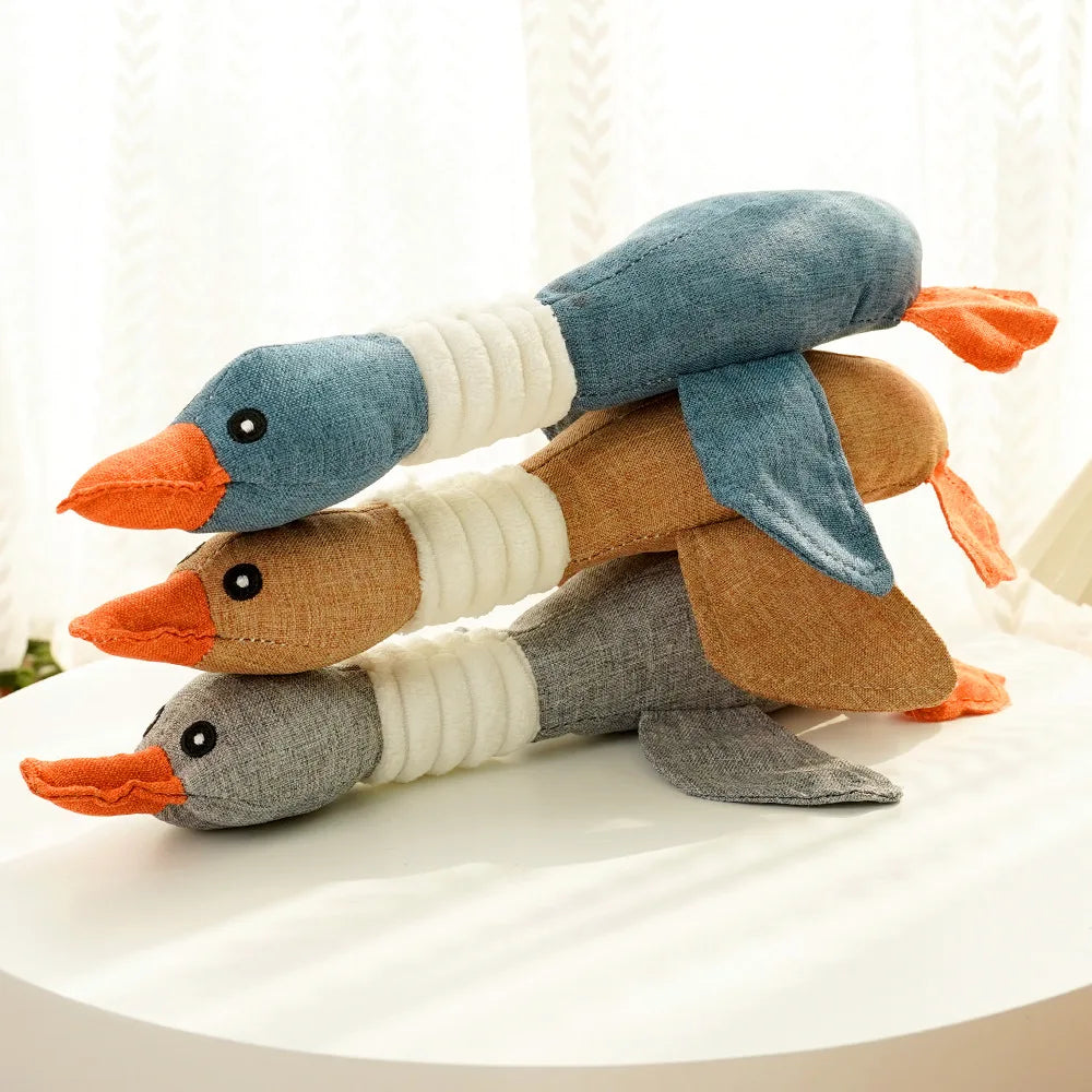 Pet Goose Sound Toy - Bite Resistant Dog Cat Toy - Bascora