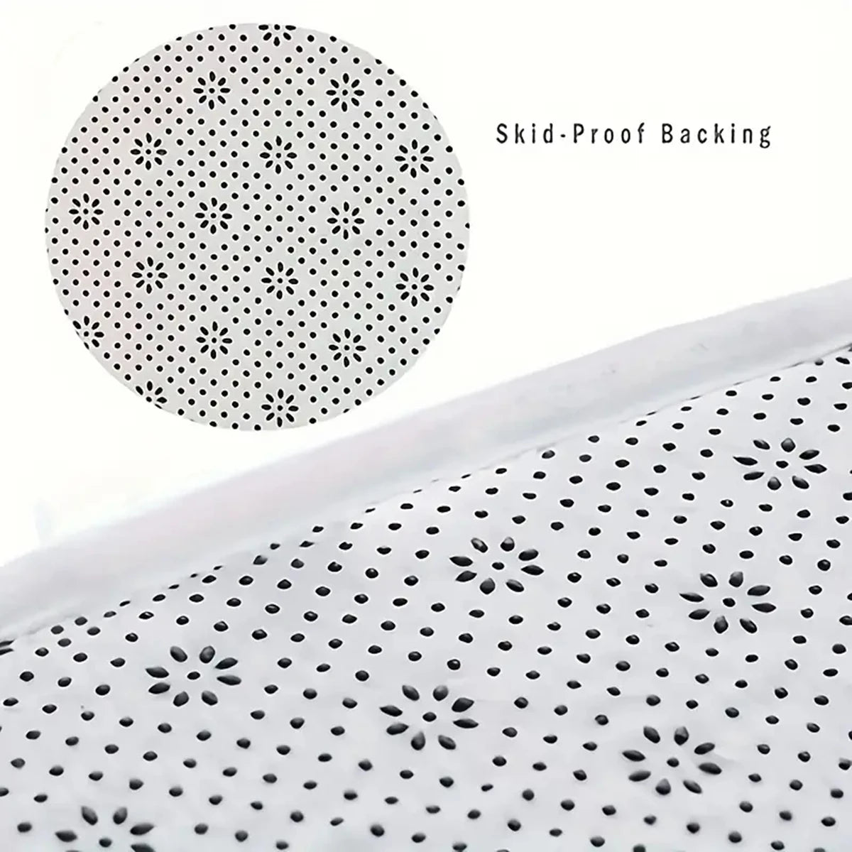 Water Absorbent Long Hair Bath Mat - Anti-Slip Bedroom Floor Mat