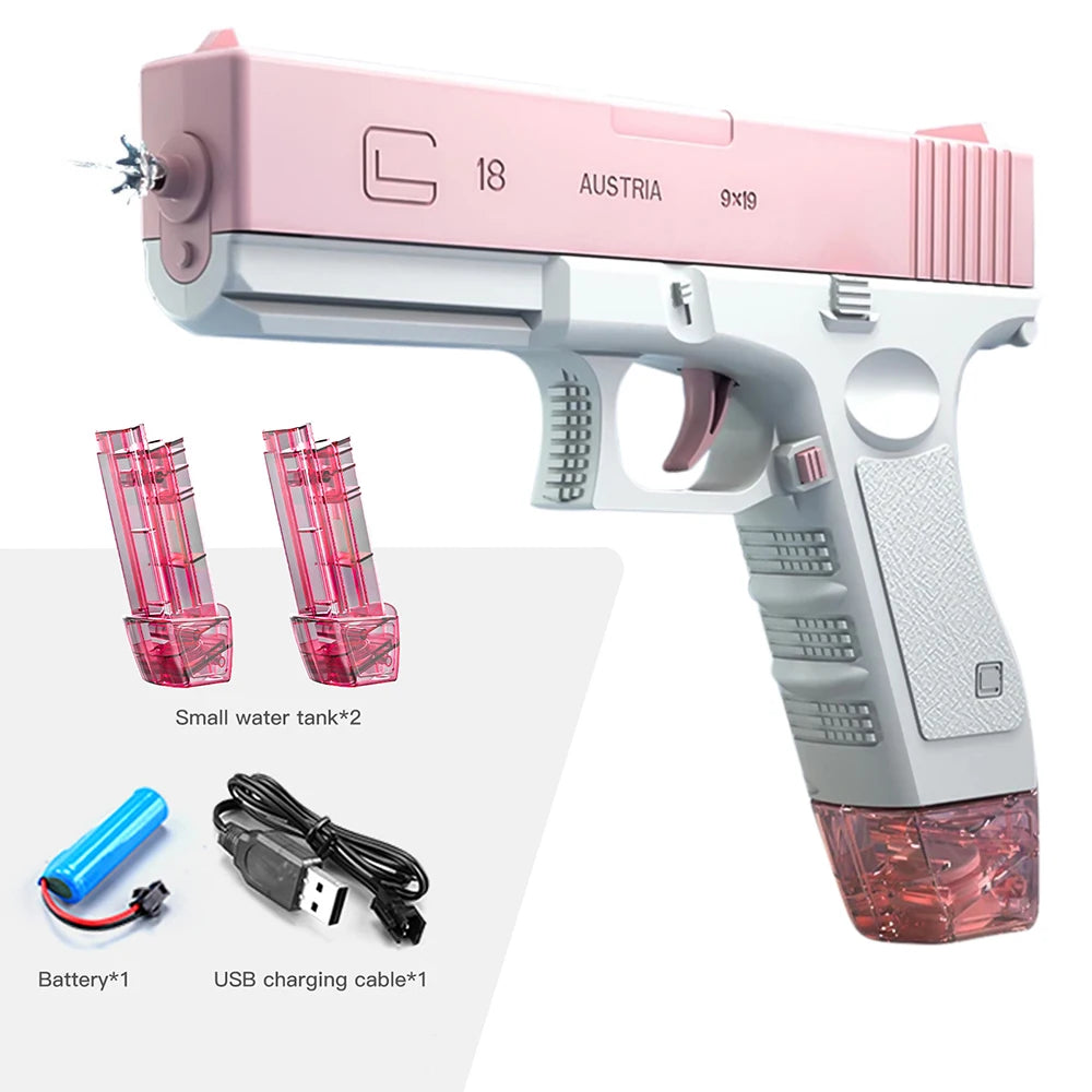 M416 Water Gun Electric Pistol - Full Automatic Summer Fun