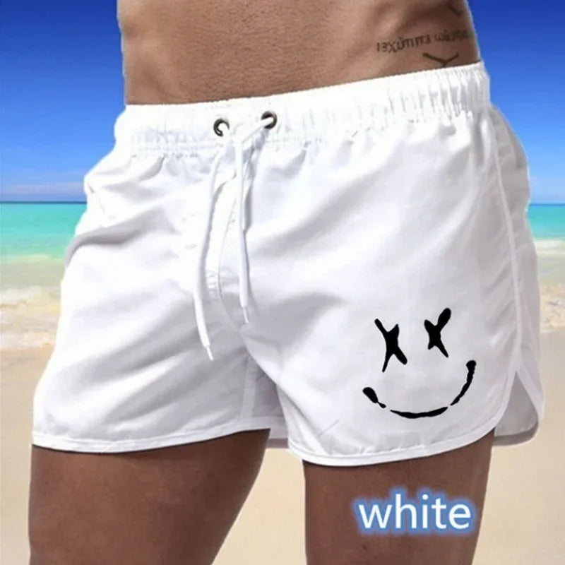 Bañador de secado rápido para hombre: pantalones de playa transpirables con bolsillos