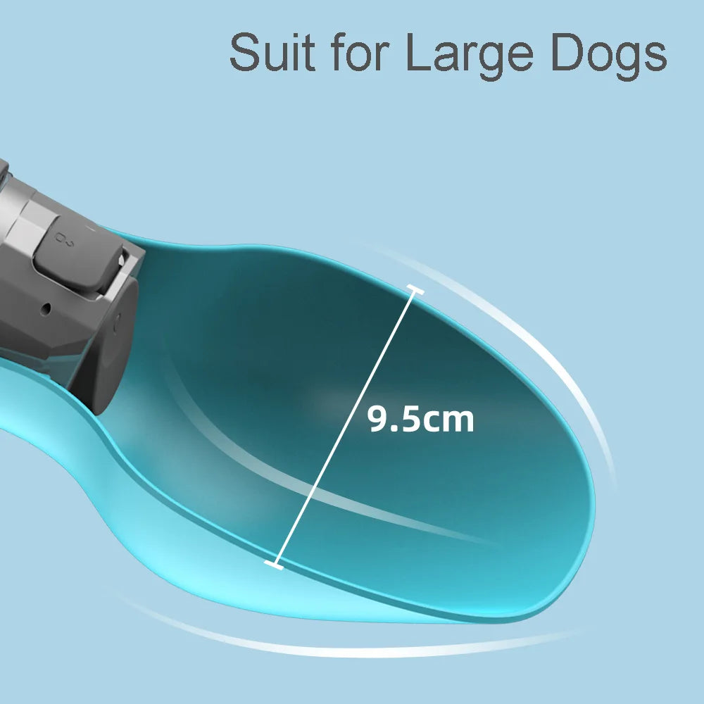 Bouteille d'eau portable pour animaux de compagnie - 800 ml