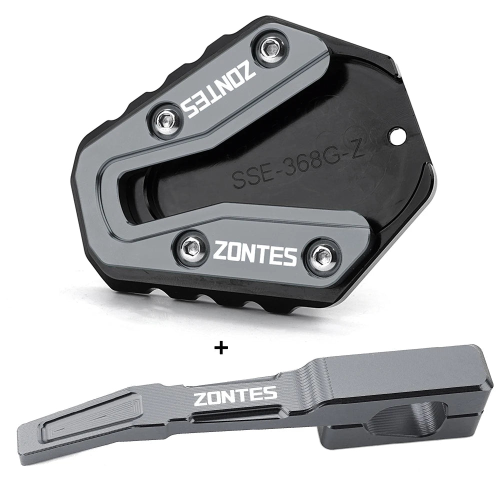 Motorcycle Kickstand Extension Pad - Enlarged Side Stand Pedal
