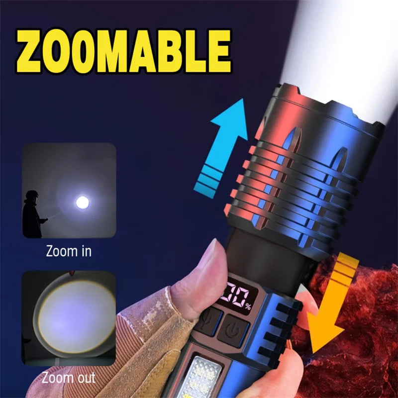 High Power LED Flashlight - Outdoor Adventure Torch