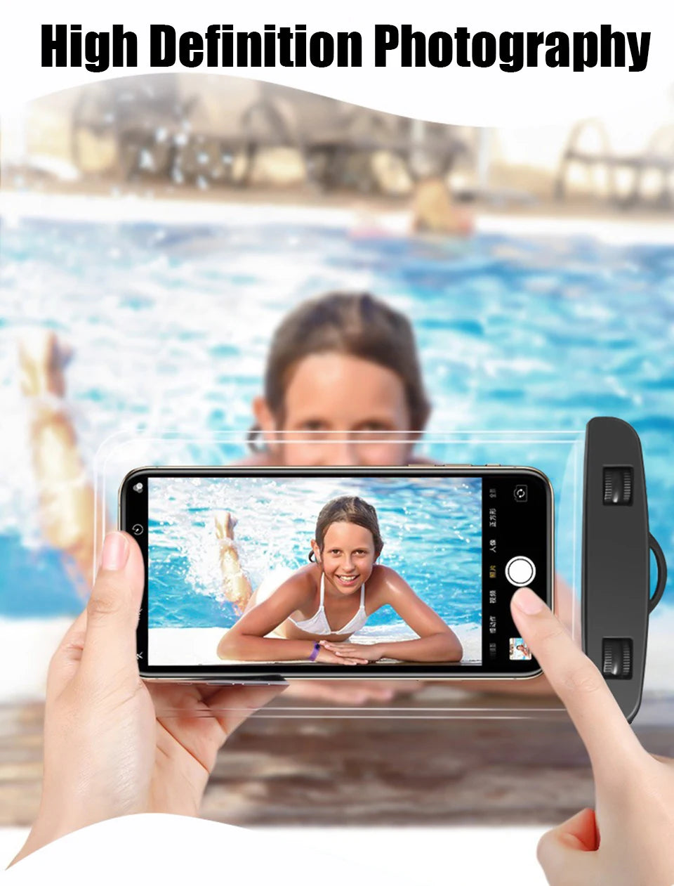 Waterproof Phone Case - Universal Underwater Pouch for Swimming