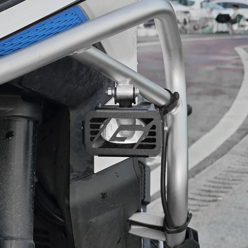 Motorcycle Fog Lamp Cover Guard - Left Right Spotlights Protection