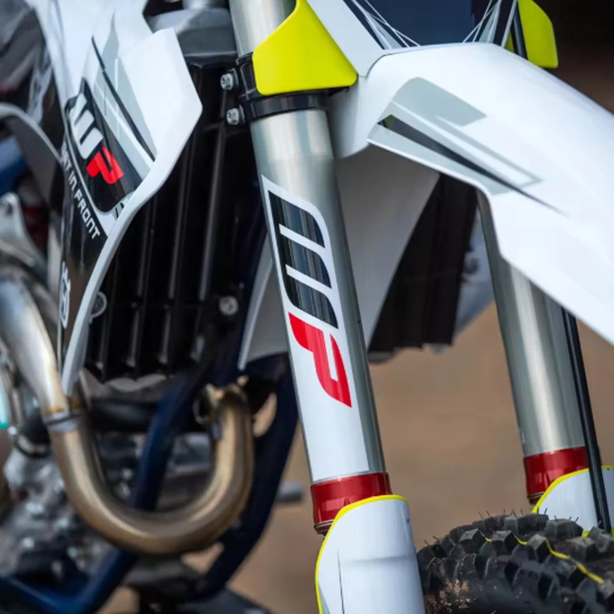 Motorcycle Fork Suspension Sticker - Reflective Motocross Decals