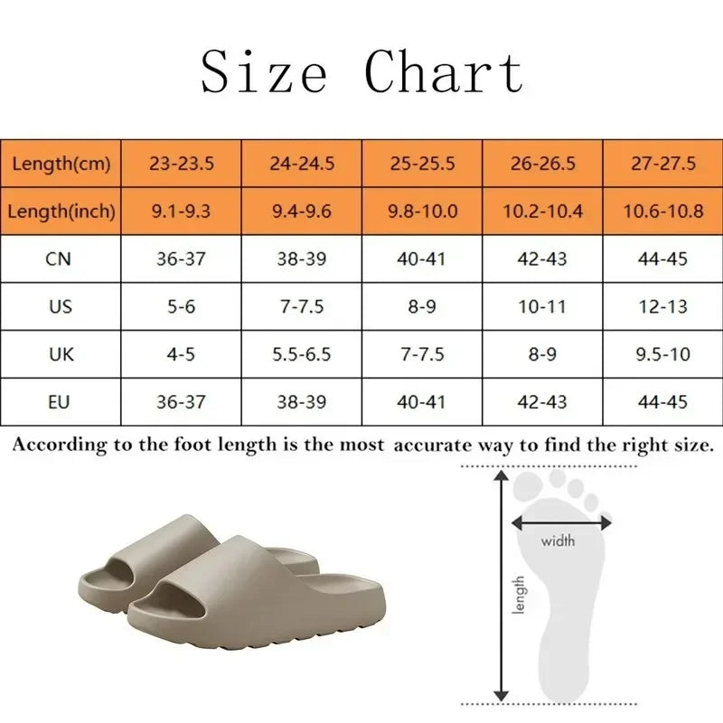 Cloud Coconut Slippers - Soft EVA Beach Sandals
