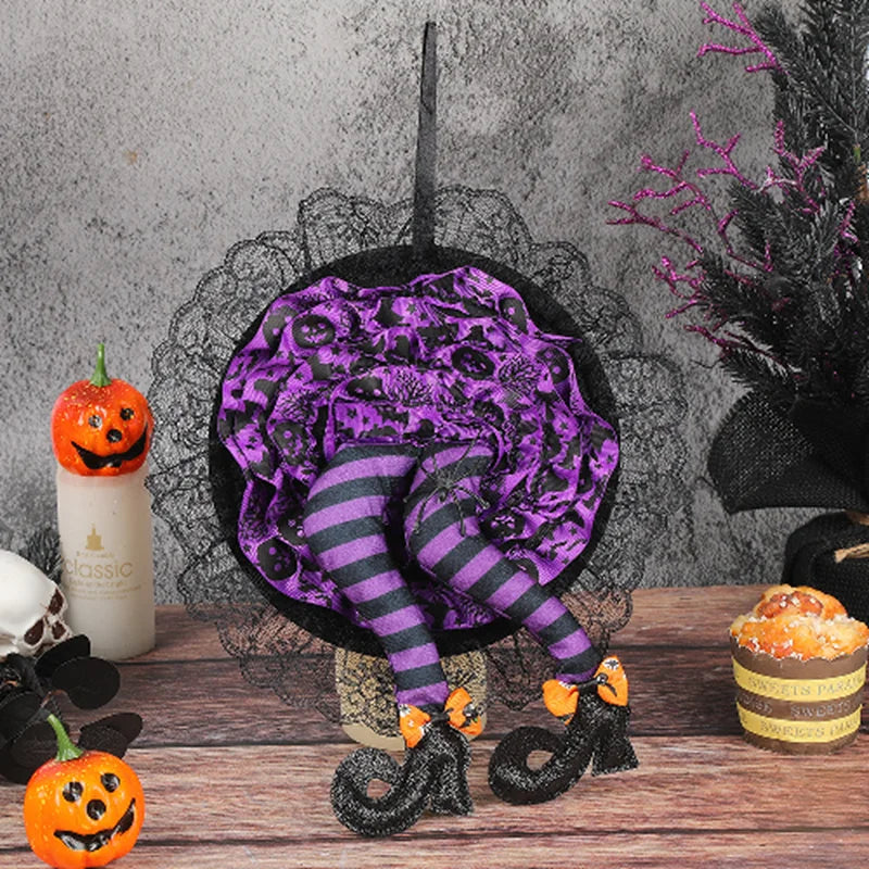 Halloween Hanging Ghost Mask Door Curtain - Haunted House Decor