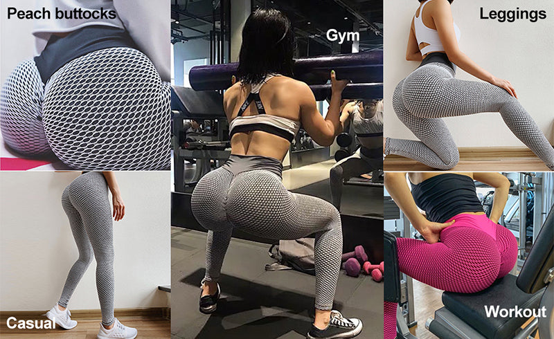 Women's High Waist Seamless Leggings - Sport Fitness Gym Wear