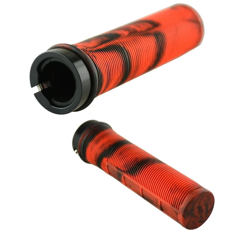 TPR Bicycle Grips - Aluminum Alloy Lock-On Handlebar