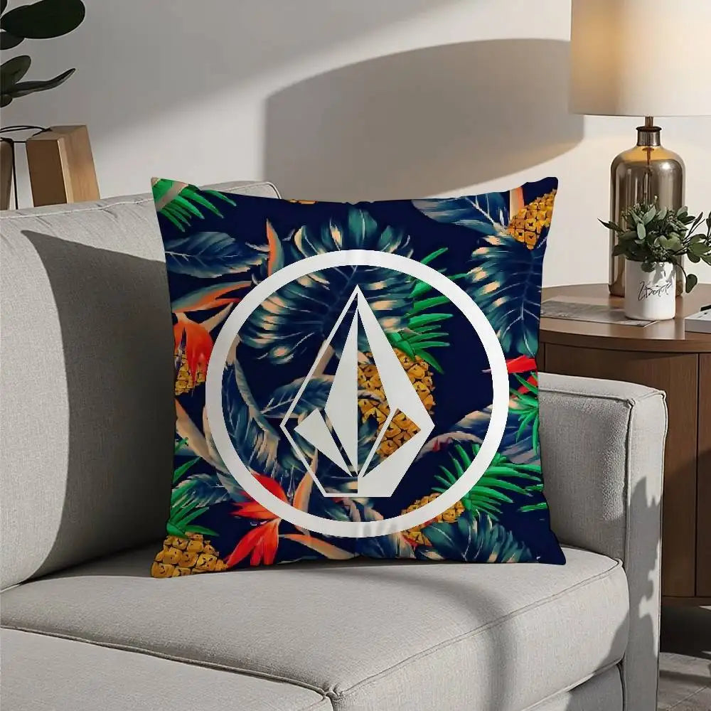 Taie d'oreiller avec logo - Impression 3D en polyester 40 x 40 cm