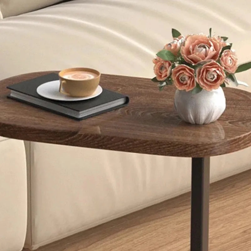 C-Shaped Side Table - Portable Modern Coffee Table