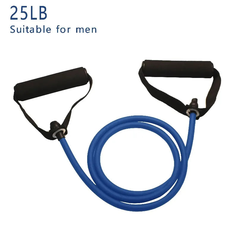 Exercise Resistance Belt with Handle - Elastic Fitness Band for Home Workouts