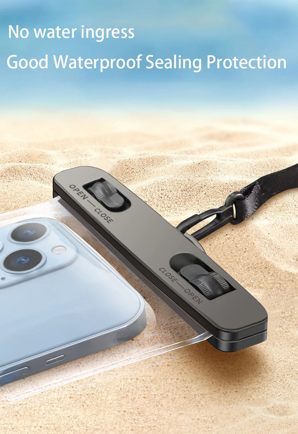 Waterproof Phone Case - Universal Underwater Pouch for Swimming